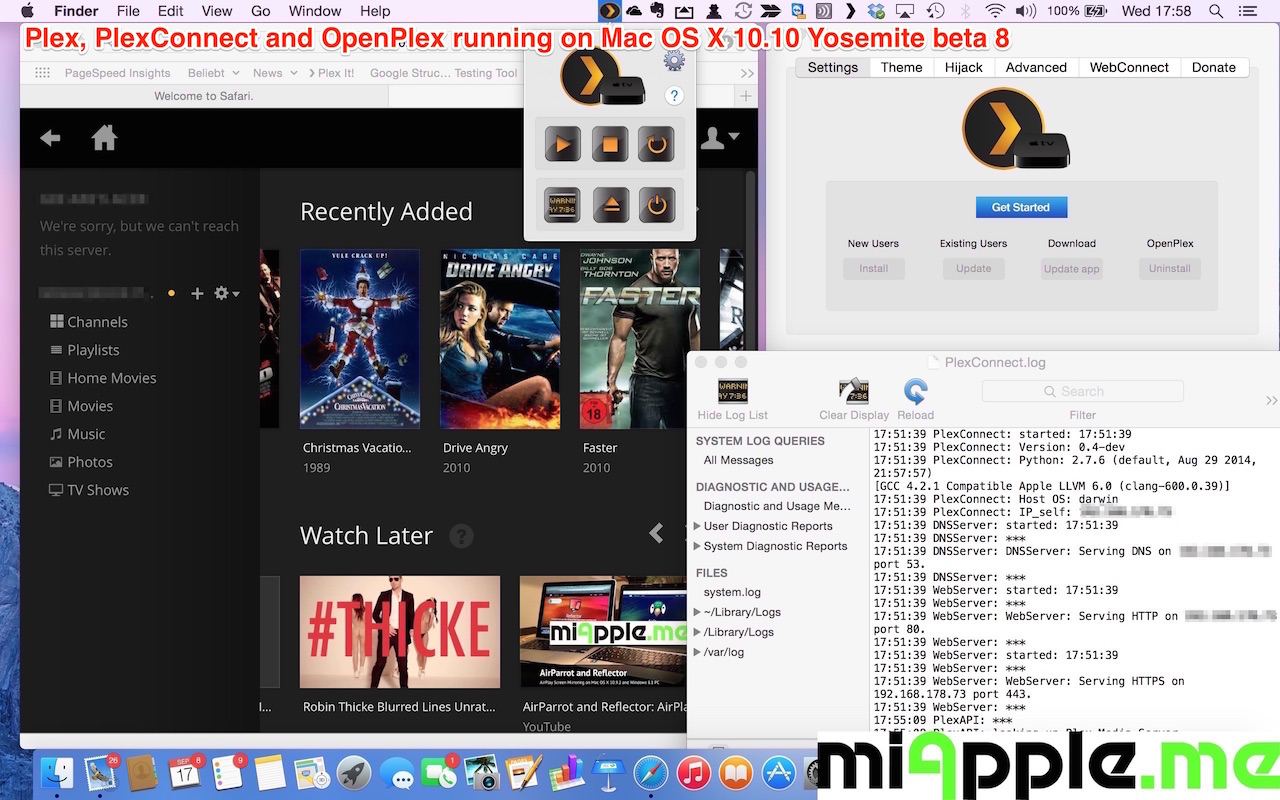 Plex media server download mac